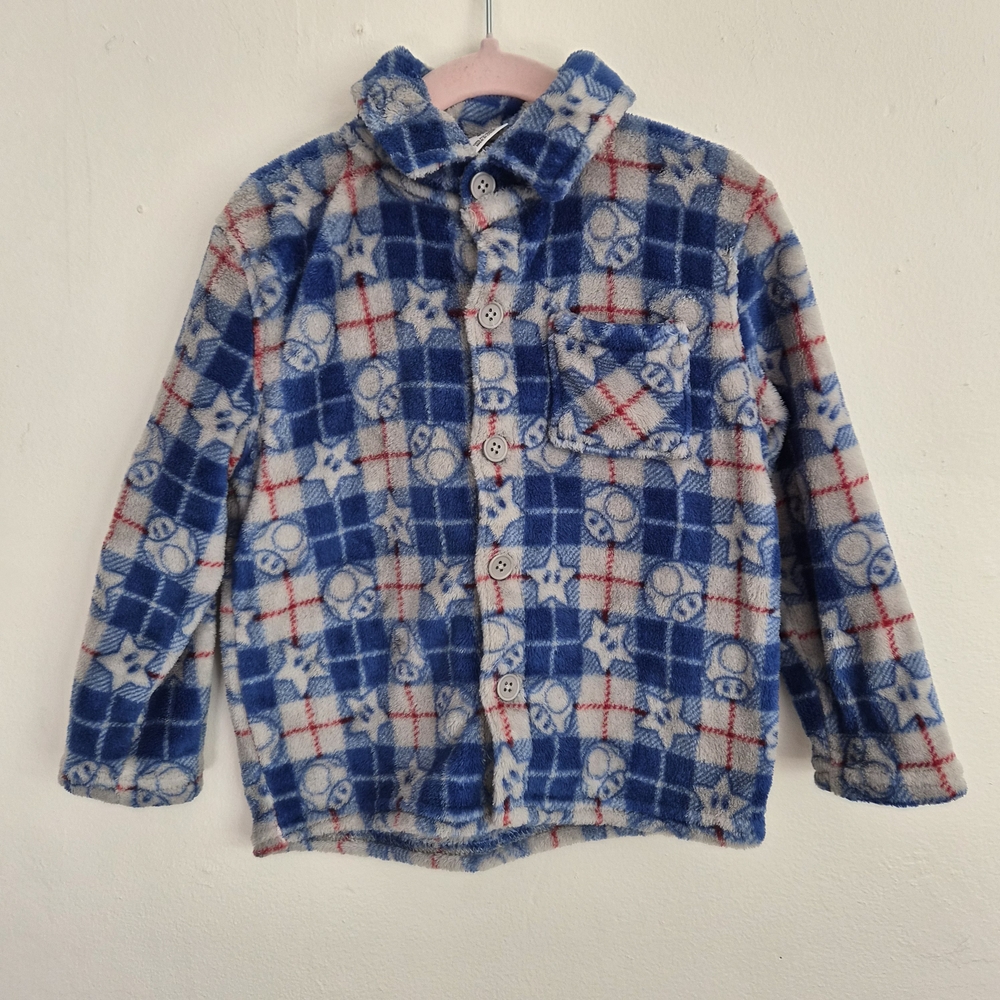 Nintendo Blue and White Kids Jacket